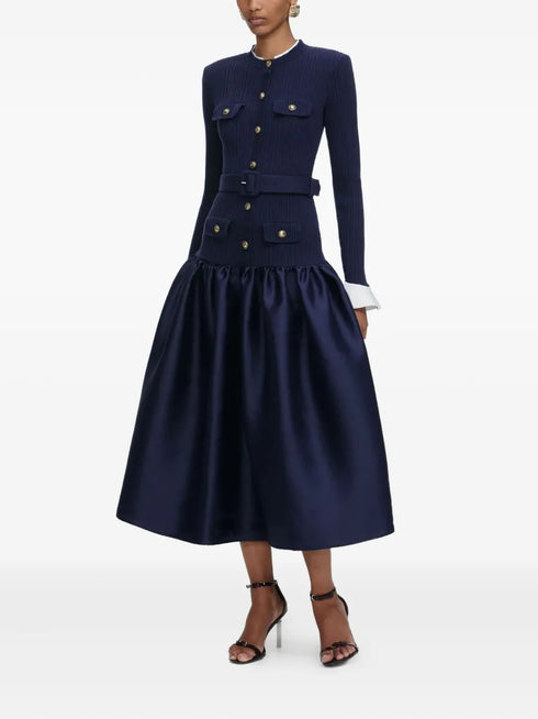 belted bubble dress